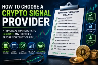 How to Choose a Crypto Signal Provider